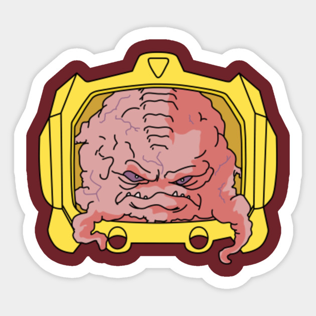 Krang Dimension X TMNT Krang Turtles Sticker TeePublic